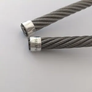 Steel core wire rope prepared for crane lifting duty